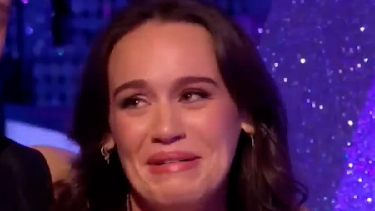 Strictly's Ellie Leach breaks down in tears before final