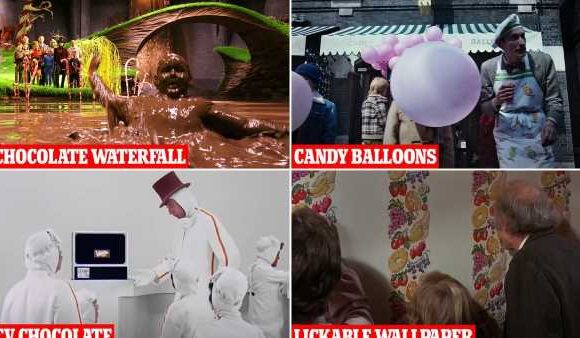 The foods from Charlie and the Chocolate Factory that are now REALITY