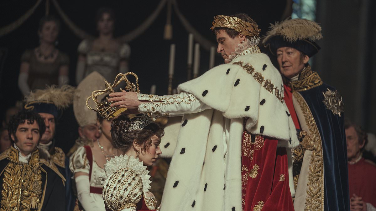 The jewellery is a stand-out star of Ridley Scott's Napoleon film